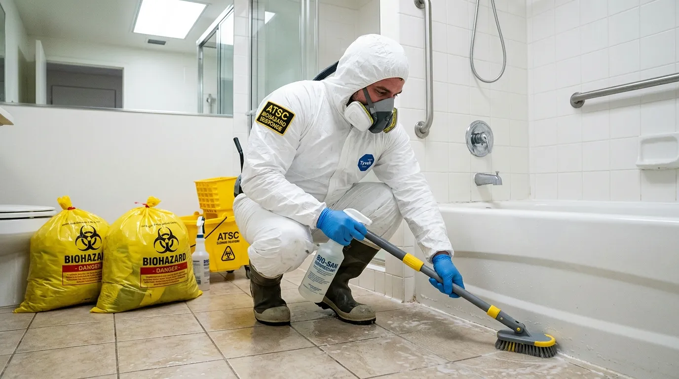 Decontamination equipment deployed for Blood Cleanup in Los Gatos